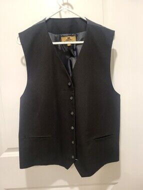J. Riggings Black Vest